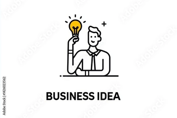 Fototapeta Generating Innovative Business Ideas: Brainstorming Strategies for Success