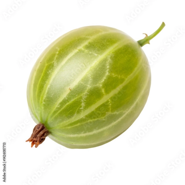 Fototapeta Gooseberry isolated on transparent background