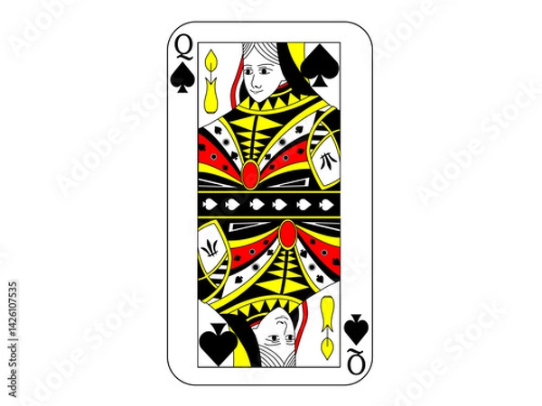 Obraz トランプの１２　スペード