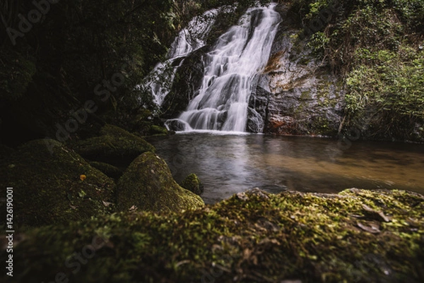 Obraz Cachoeira do Meio, Aiuruoca - Minas Gerais