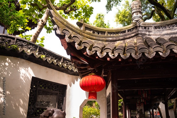 Obraz Traditional chinese architecture in Shanghai, China