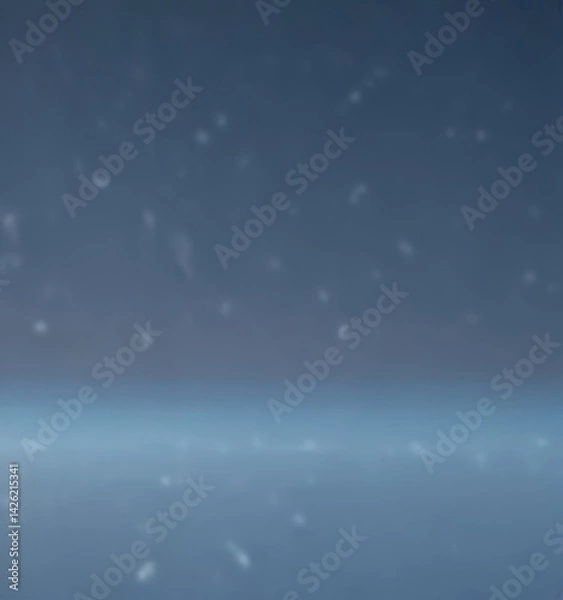 Fototapeta Gentle blue gradient, dark to light, smooth texture,  soft,  design,  image