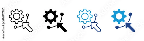 Fototapeta Reshape Icon