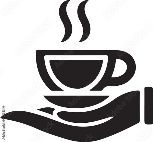 Obraz A logo design for a tea shop