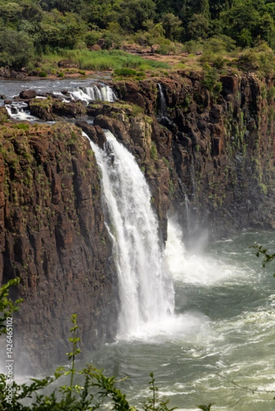 Obraz waterfall in the mountains