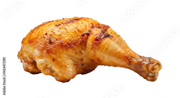 Obraz fried chicken wings png isolated transparent background