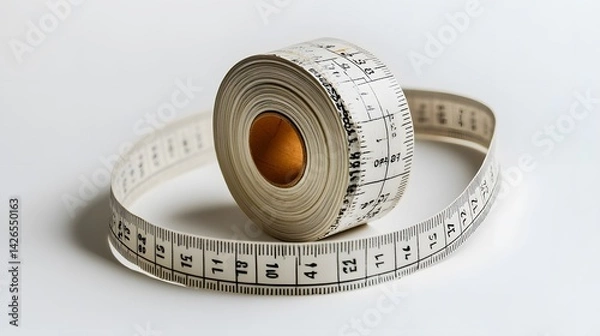 Obraz Rolled Tailors Measuring Tape.