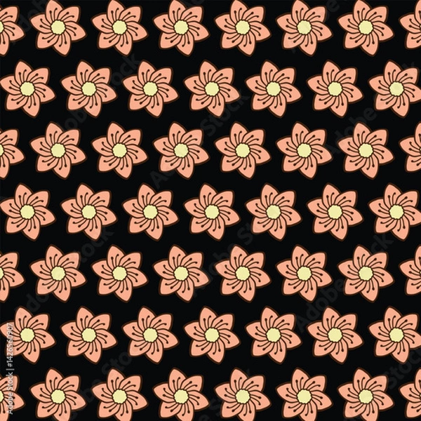 Obraz seamless pattern with flowers