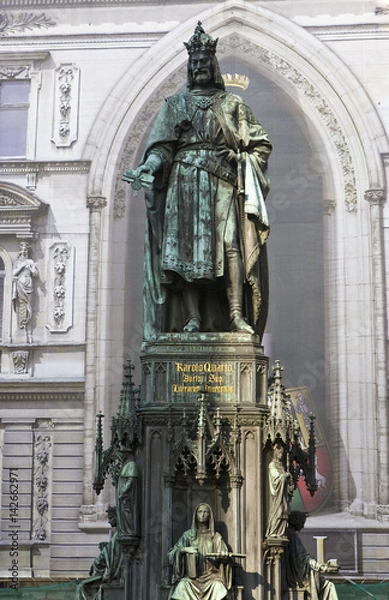 Fototapeta Statue in Prague