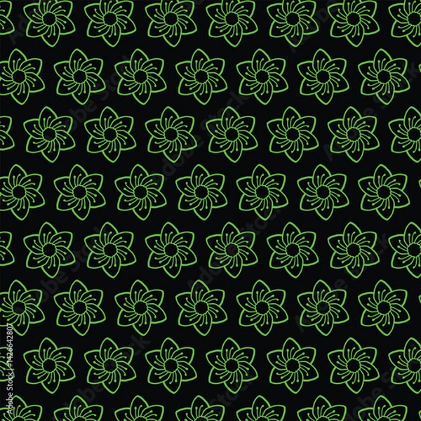 Obraz seamless damask wallpaper