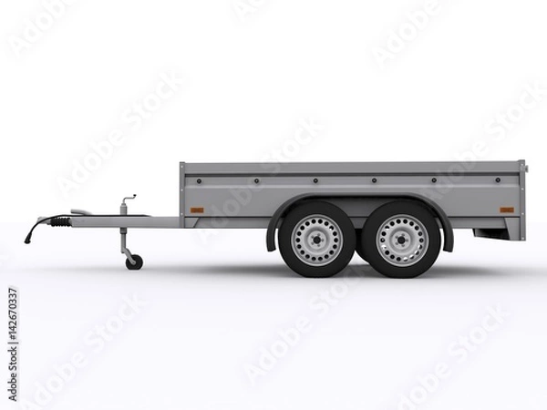 Obraz Small Trailer isolated