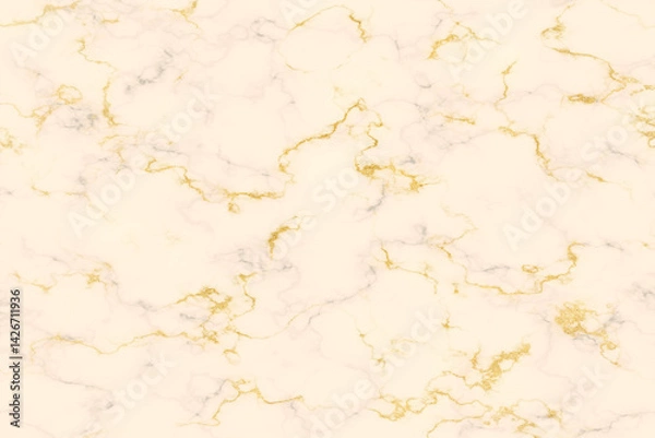 Obraz gold mineral root and eggnog color granite marble luxury interior