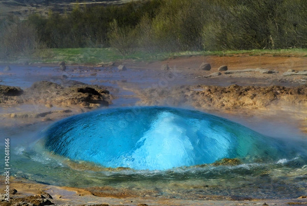 Fototapeta Geyser Eruption