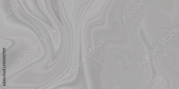 Fototapeta Abstract white and grey color liquid marble surfaces design and panorama texture grunge backdrop background. gray marble pattern texture natural background. liquid White marble texture for background 