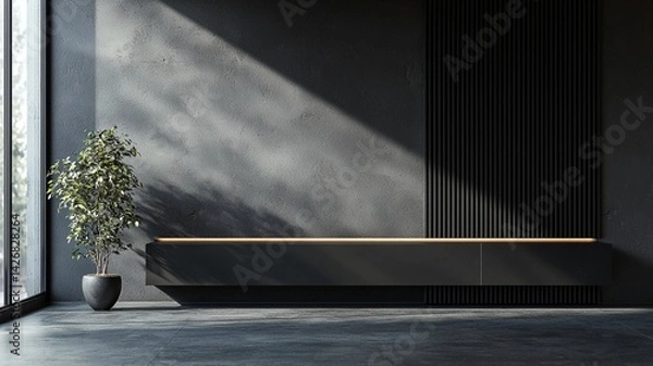 Obraz modern interior design. generative ai