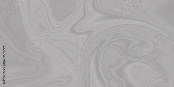 Fototapeta Abstract white and grey color liquid marble surfaces design and panorama texture grunge backdrop background. gray marble pattern texture natural background. liquid White marble texture for background 