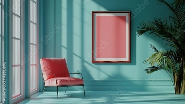 Obraz modern living rooms interior. generative ai