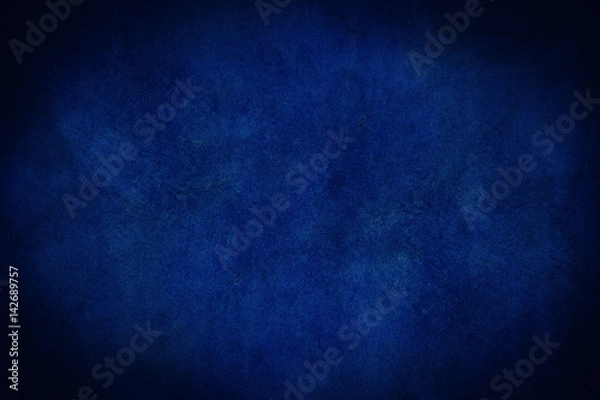 Obraz Abstract blue background. Christmas background