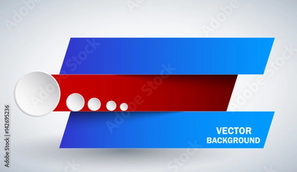 Obraz Abstract business card