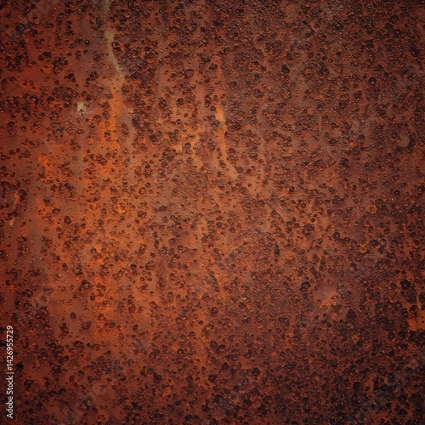 Obraz Intricate Textured Rust A Deep Dive into Oxidized Metal