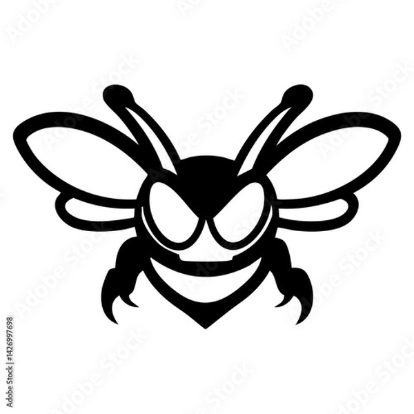 Obraz Bee vector icon