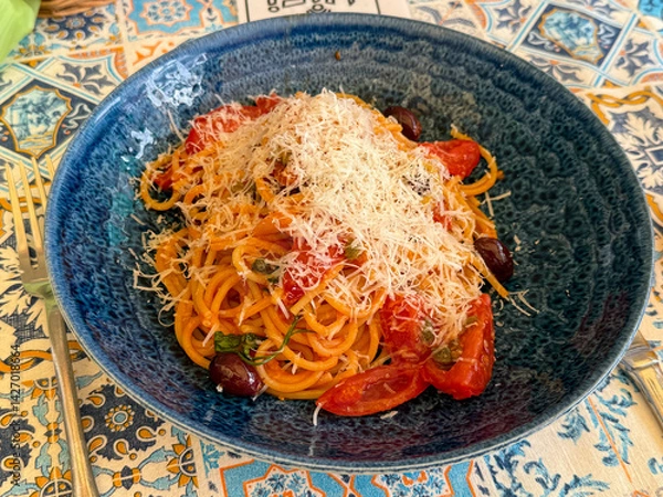 Obraz noodles with vegetables