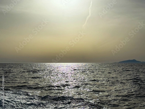Obraz sunset over the sea