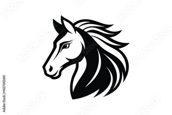 Obraz horse vector illustration