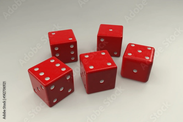 Fototapeta dice