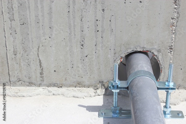 Fototapeta 住宅の基礎工事