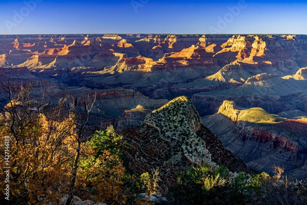Fototapeta Spectacular view from the south rim of the Grand Canyon in Arizona