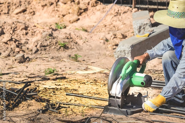 Obraz Electric iron cutter