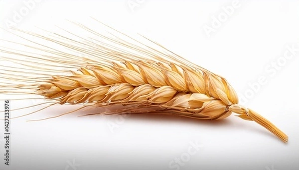Fototapeta an ear of wheat isolated on transparent background