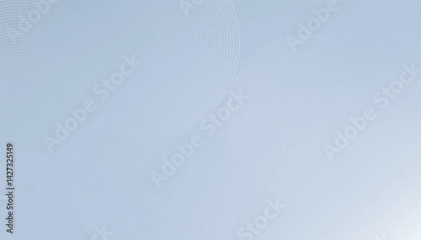 Fototapeta Abstract blue background with white dynamic curve. Vector illustration