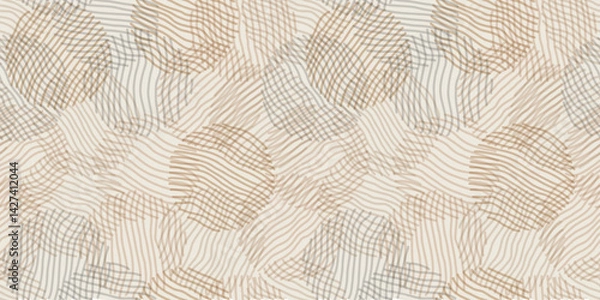 Fototapeta Geometric illustration background. Seamless pattern.Vector. 幾何学イラストパターン　背景素材