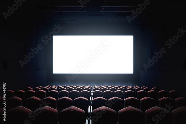 Obraz Pusty ekran kinowy