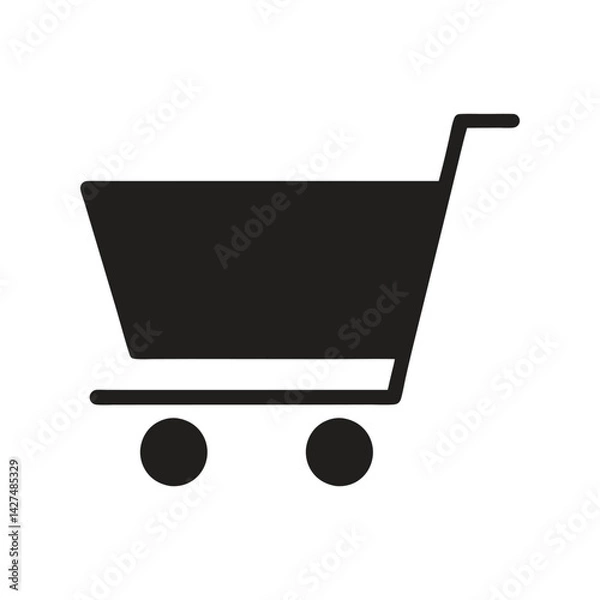 Obraz shopping cart icon