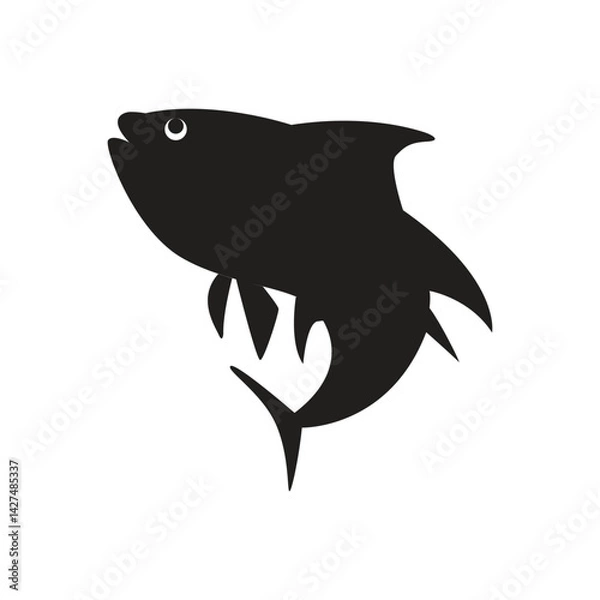 Obraz fish vector illustration