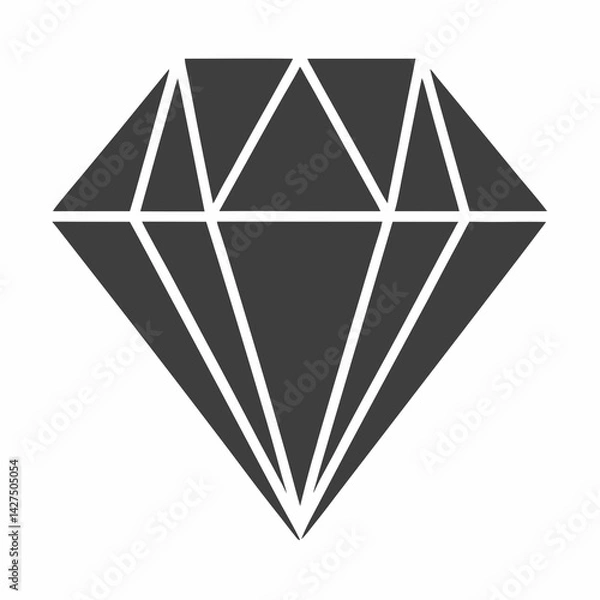 Fototapeta Minimalist Vector Diamond Shape