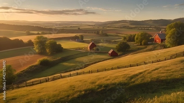 Obraz Golden Fields of Home