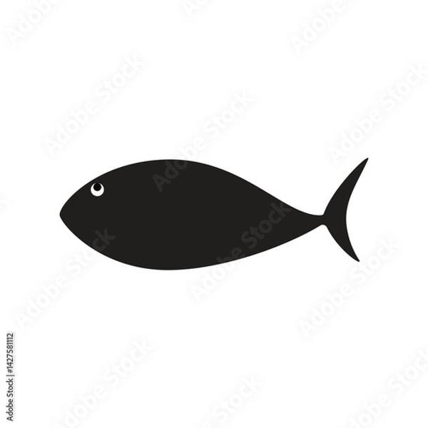 Obraz fish isolated on white background