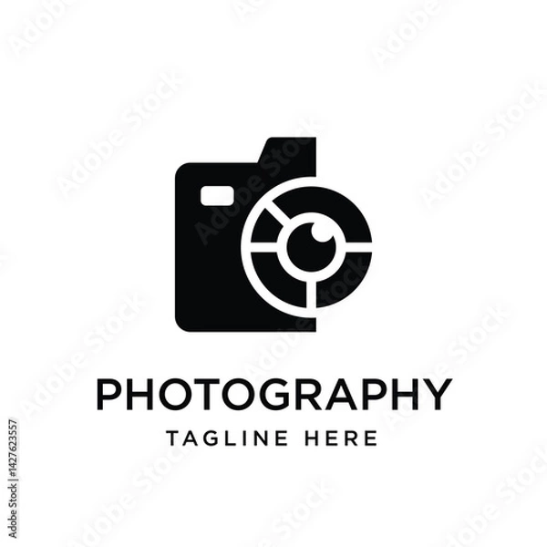 Obraz Camera Logo Graphic Design Vector