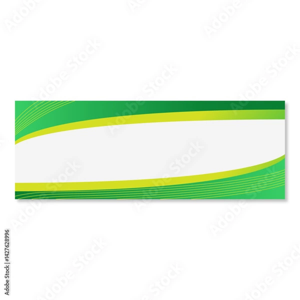 Obraz Abstract background blue orange banner presentation elegant half