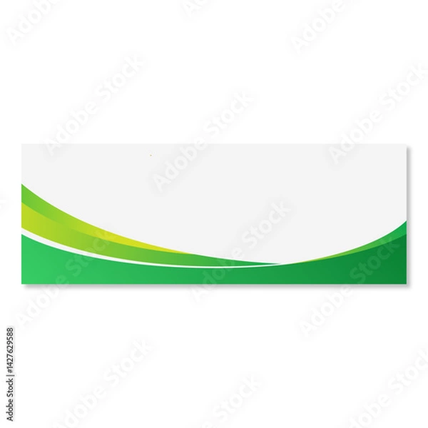 Obraz Abstract background blue orange banner presentation elegant half