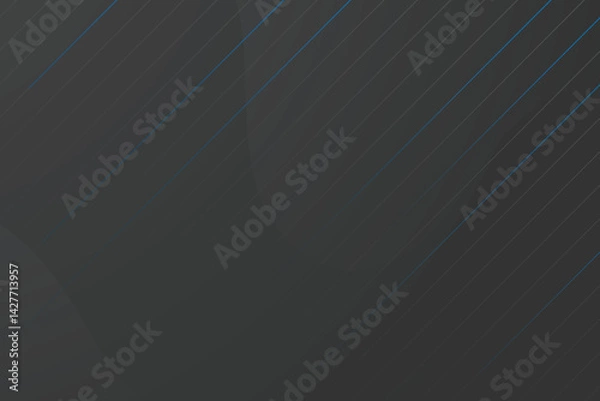 Obraz Modern Abstract geometric background with diagonal thin lines. Geometric stripe line art design. Simple and luxury dark backdrop.