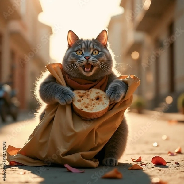 Obraz Poor cat 