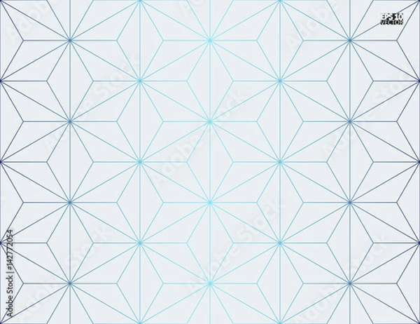 Obraz Graphic illustration with geometric pattern. Eps10 Vector illustration.