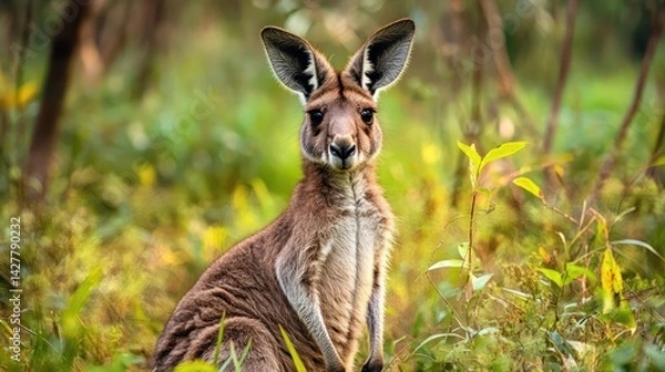 Obraz Kangaroo Portrait