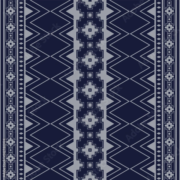 Fototapeta Geometric pattern. Seamless abstract composition. Background for textiles, textures, prints, wallpapers, clothes and interior. Idea for simple design