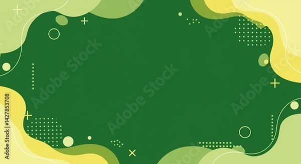 Fototapeta A pop abstract background design that stands out in thumbnails
